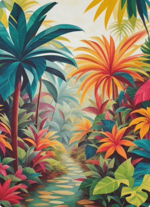 Tropical landscape